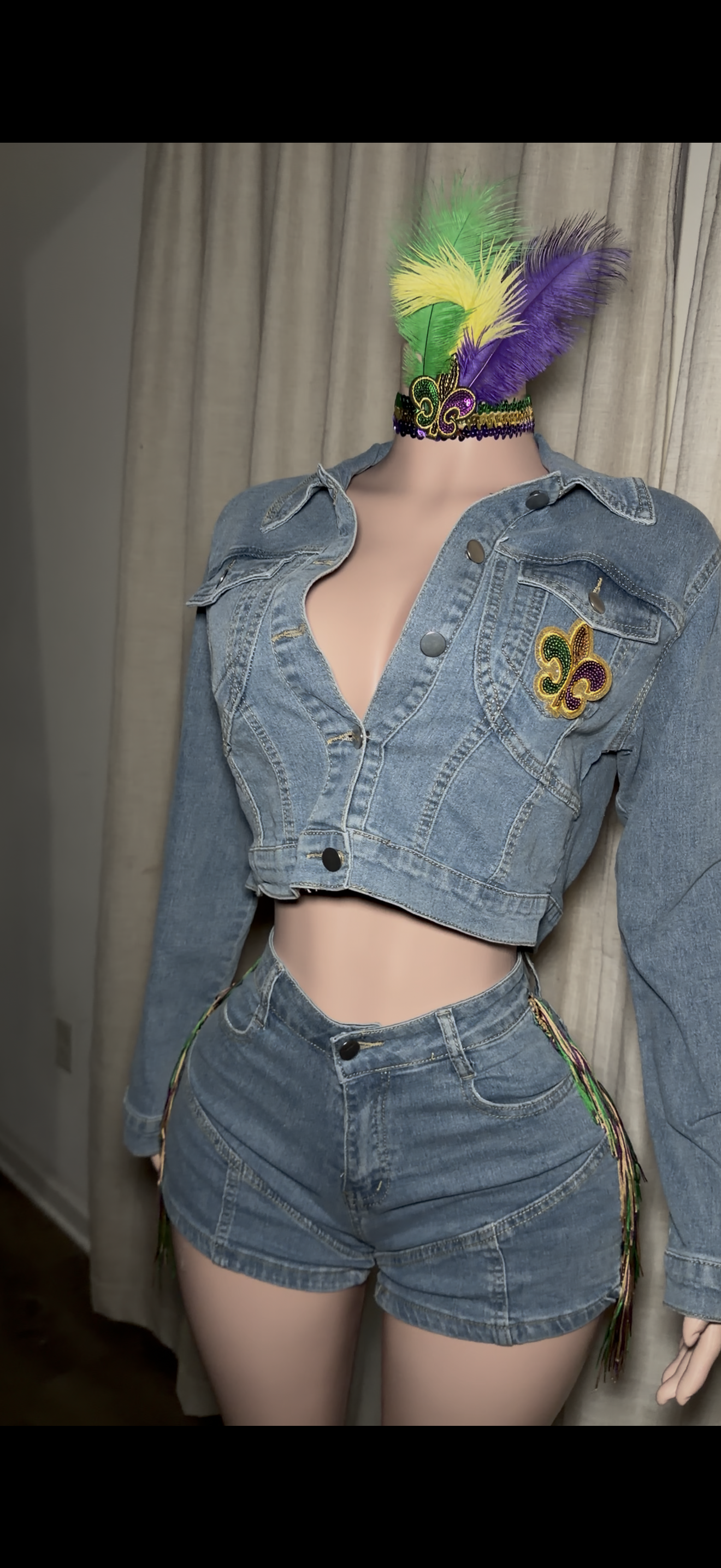 Bayou Babe Denim Two-Piece